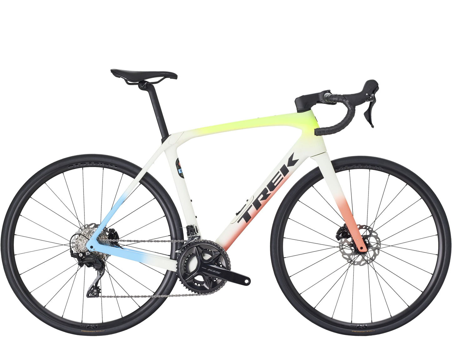Domane SL 5 58 Era White/Glowstick/Coral Fade