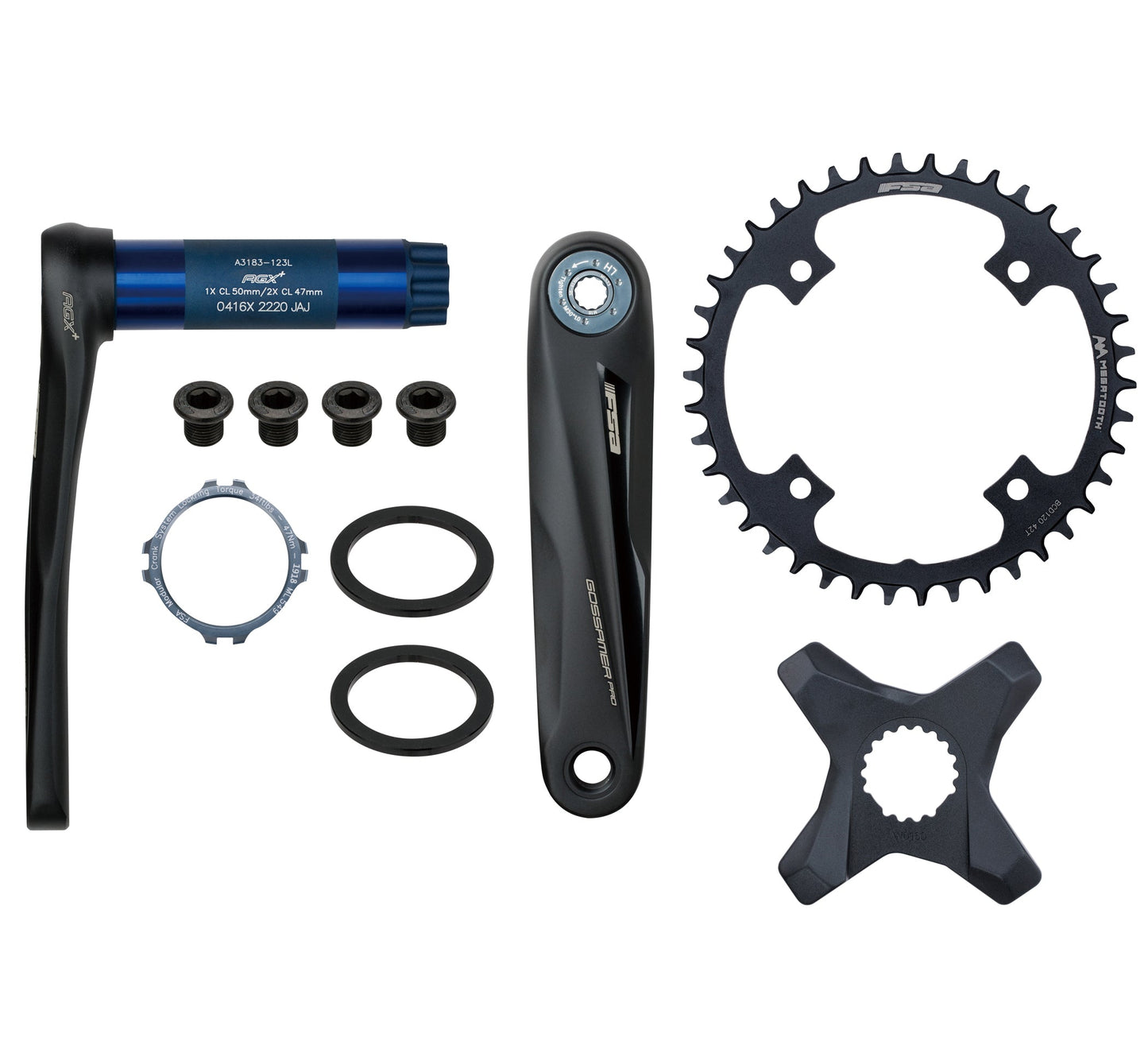 FSA Gossamer Pro Modular AGX+ Crankset 1X