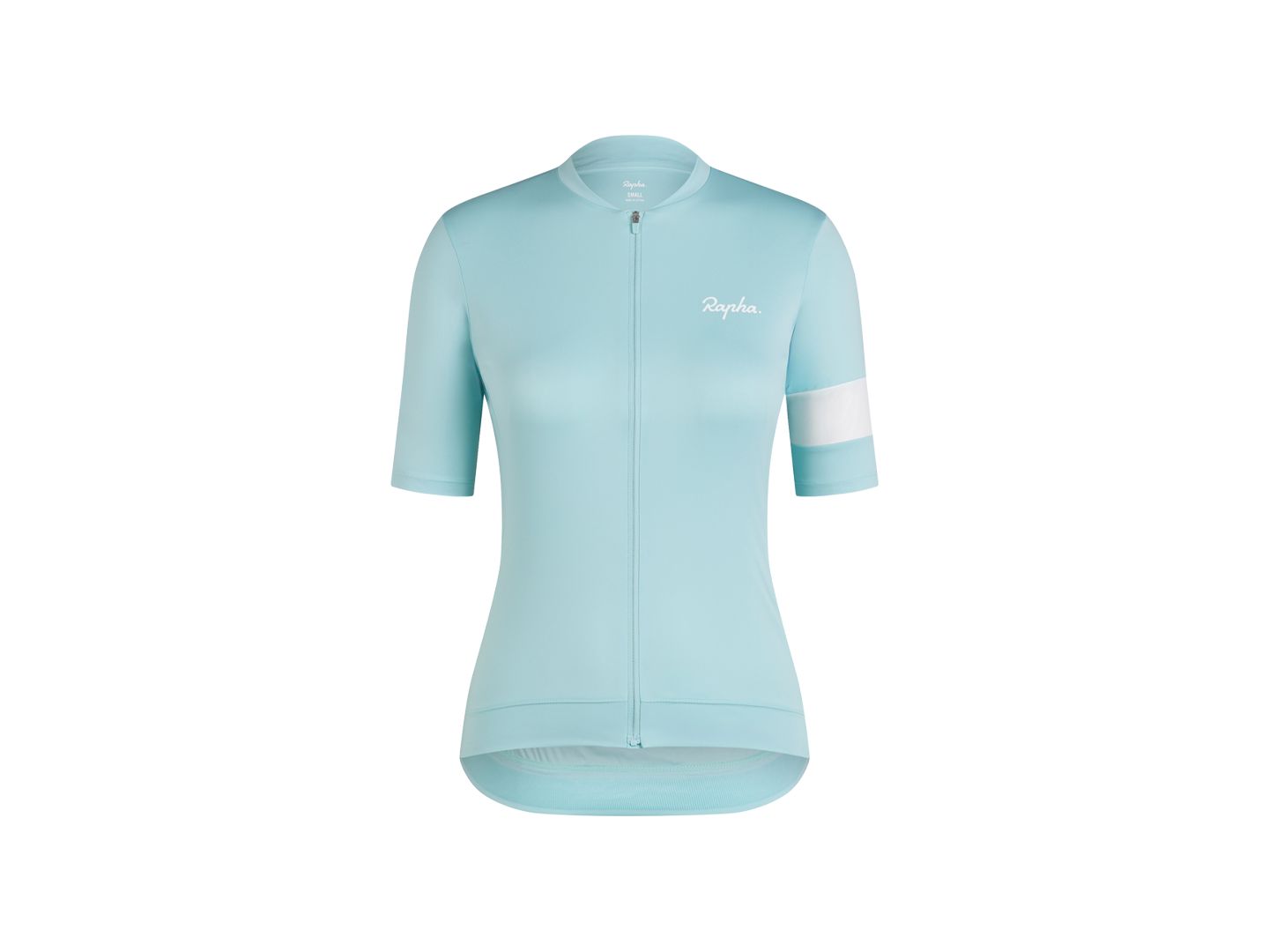 Rapha Core Women Large Light Blue Jersey