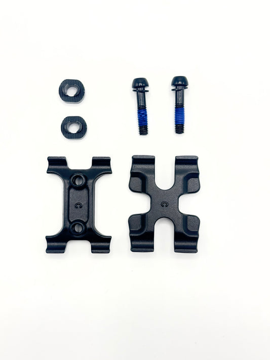 FSA SBS Side by Side Bolt Seatpost Clamp Assembly Black
