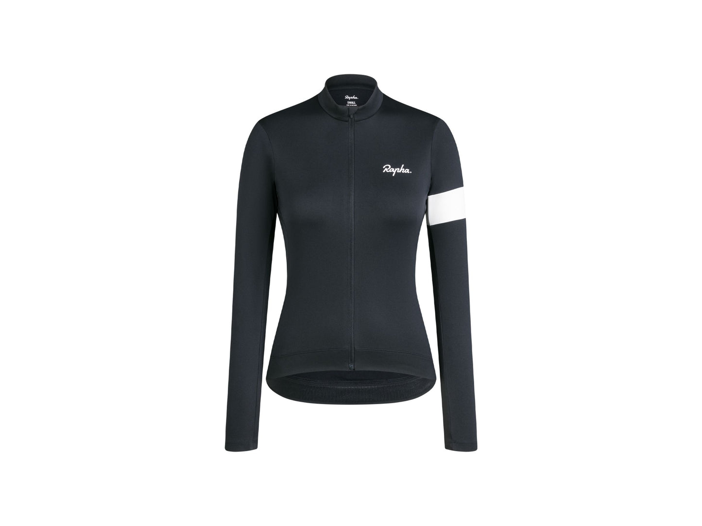 Rapha Core Thermal Long Sleeve Women Large Black Jersey