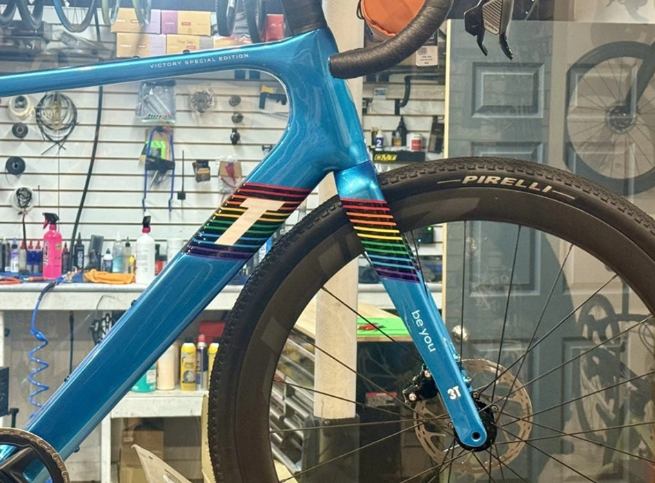 3T Racemax Italia Carbon SRAM Rival XPLR Gravel Bike