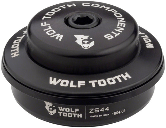Wolf Tooth Performance ZS44/28.6 upper headset cup, 6mm stack, in black