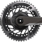 SRAM RED AXS Crankset - 175mm 12-Speed 46/33t Direct Mount DUB Spindle Interface Natural Carbon D1