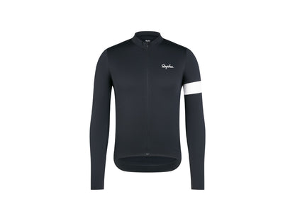 Rapha Core Thermal Long Sleeve Large Black Jersey