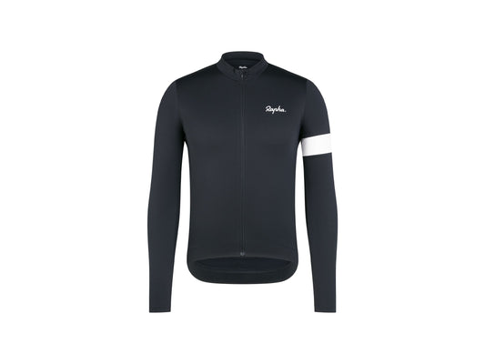 Rapha Core Thermal Long Sleeve Large Black Jersey