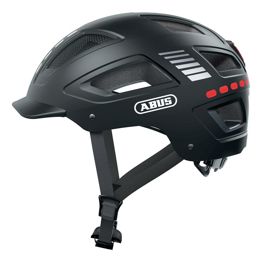 Abus Hyban 2.0 LED Helmet L 56 - 61cm Signal Black