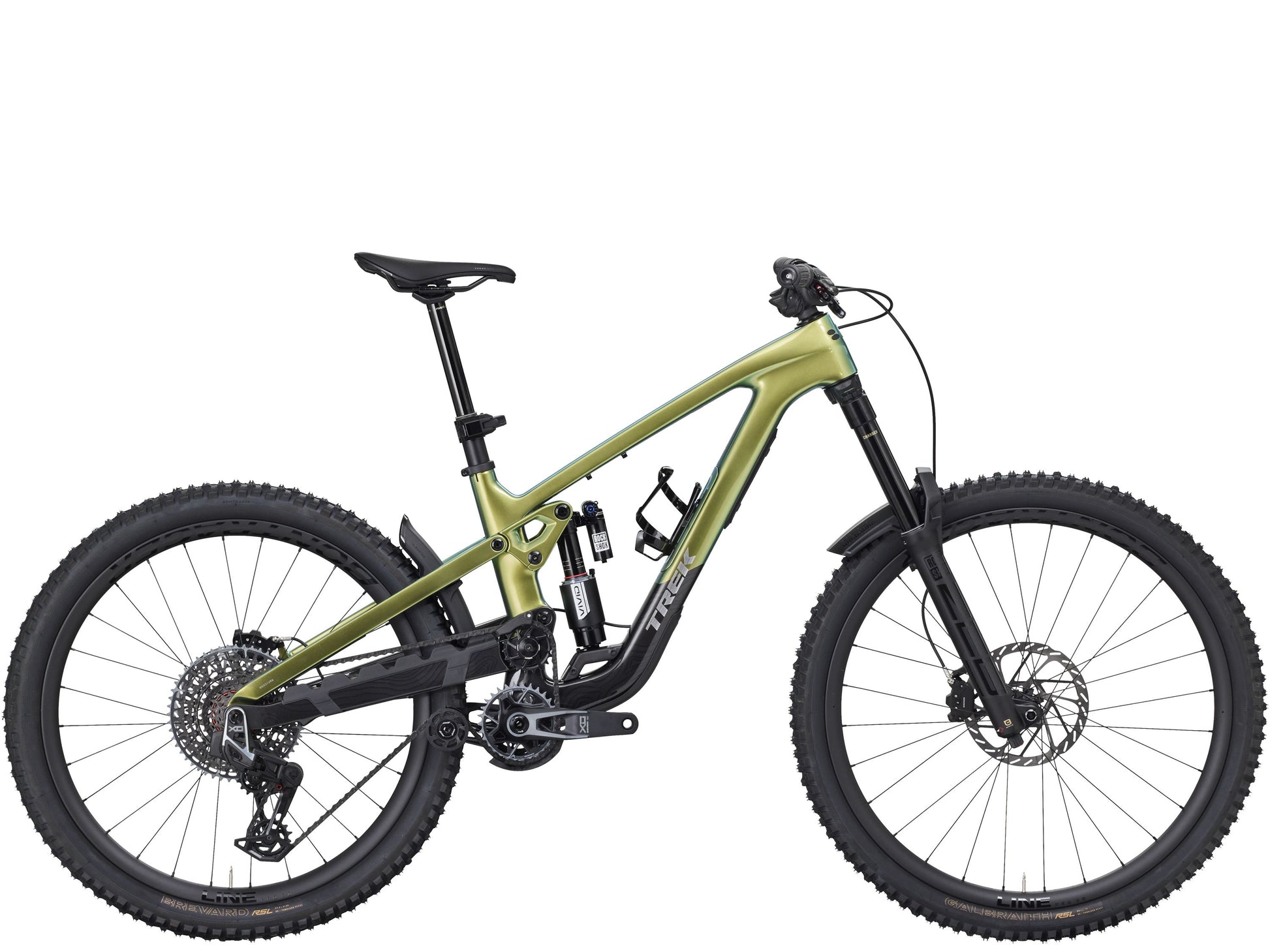 Slash 9.9 S 27.5 Matte Chameleon Green /Dark Web
