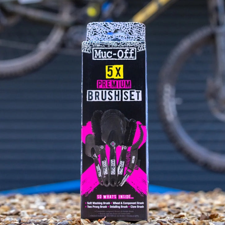 Muc-Off 5 Piece Brush Set