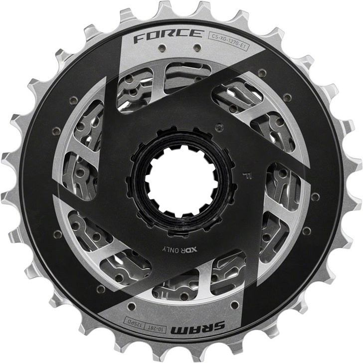 Sram Force XG-1270 12-Speed Cassette - XDR Driver Body E1