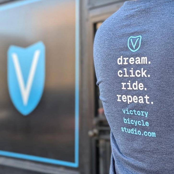 Victory Bicycle Studio Long Sleeve Three Button Henley