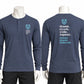 Victory Bicycle Studio Long Sleeve Three Button Henley