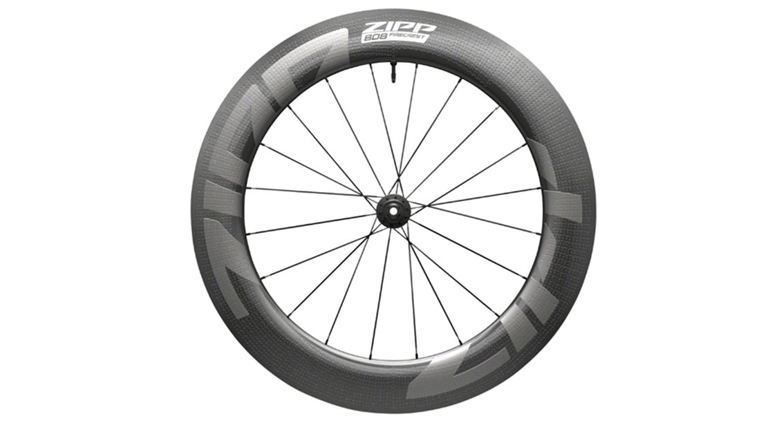 Zipp 808 Firecrest Tubeless Front Clincher Bike Wheel