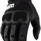 100% Langdale Gloves - Black Full Finger Men's Medium