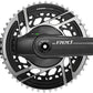 SRAM RED AXS Power Meter Crankset - 170mm 2x 12-Speed 50/37t 8-Bolt Direct Mount DUB Spindle Interface Natural Carbon E1