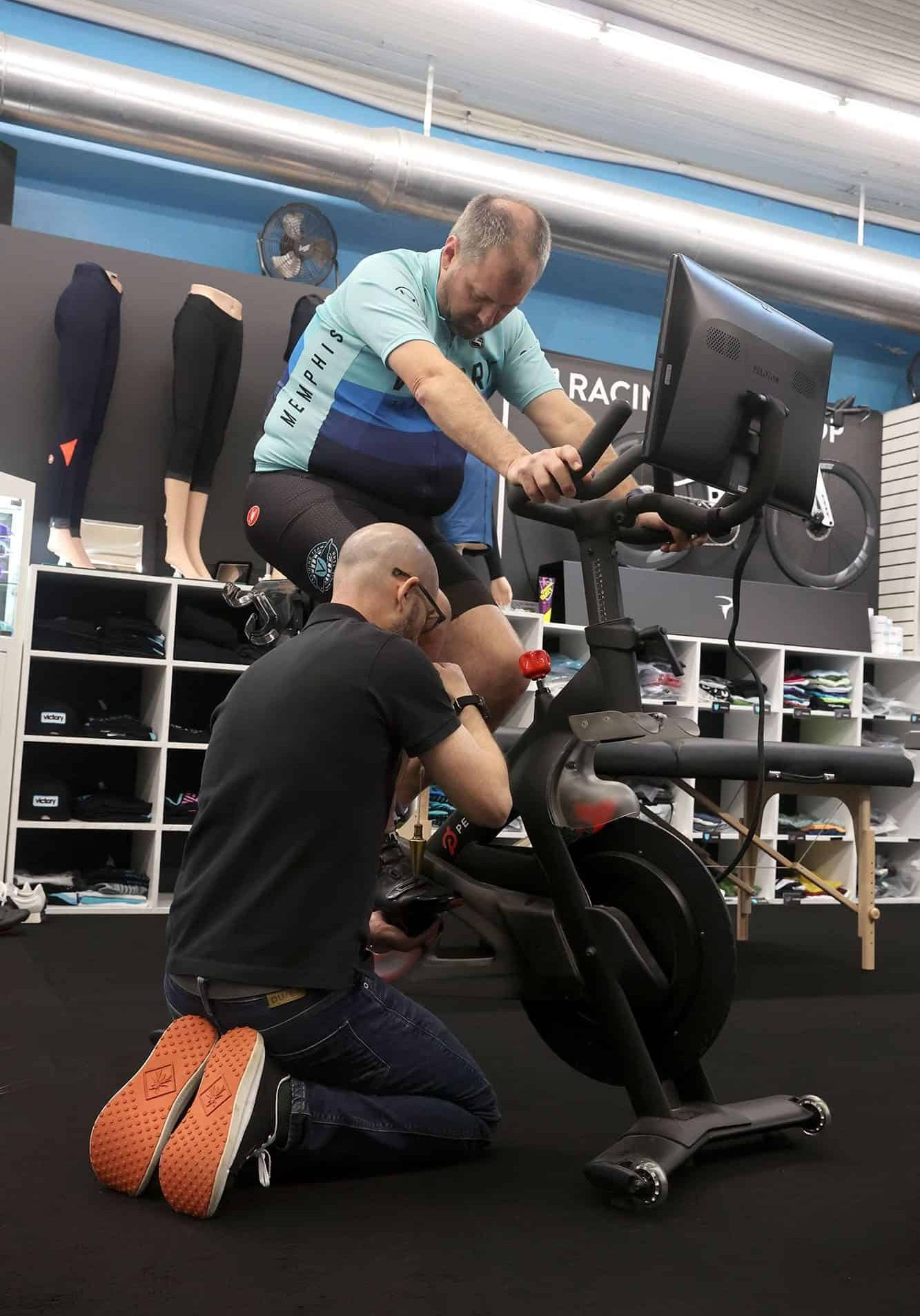 Victory Peloton Fitting