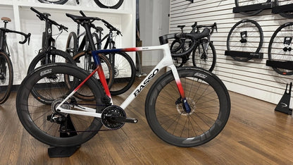 basso astra carbon force axs 12 speed road bike right side view in store