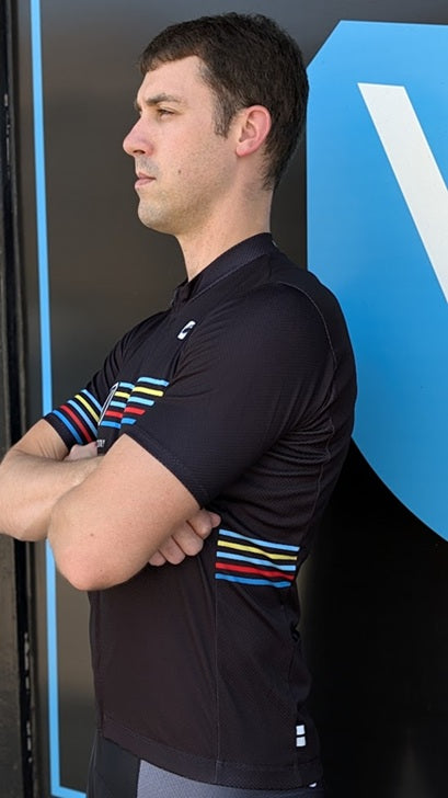 Victory Retro Striped Men's Cycling Kit by Castelli