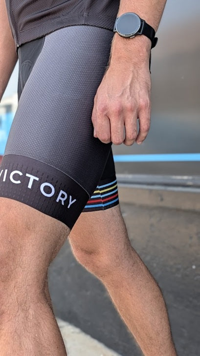 Victory Retro Striped Men's Cycling Kit by Castelli