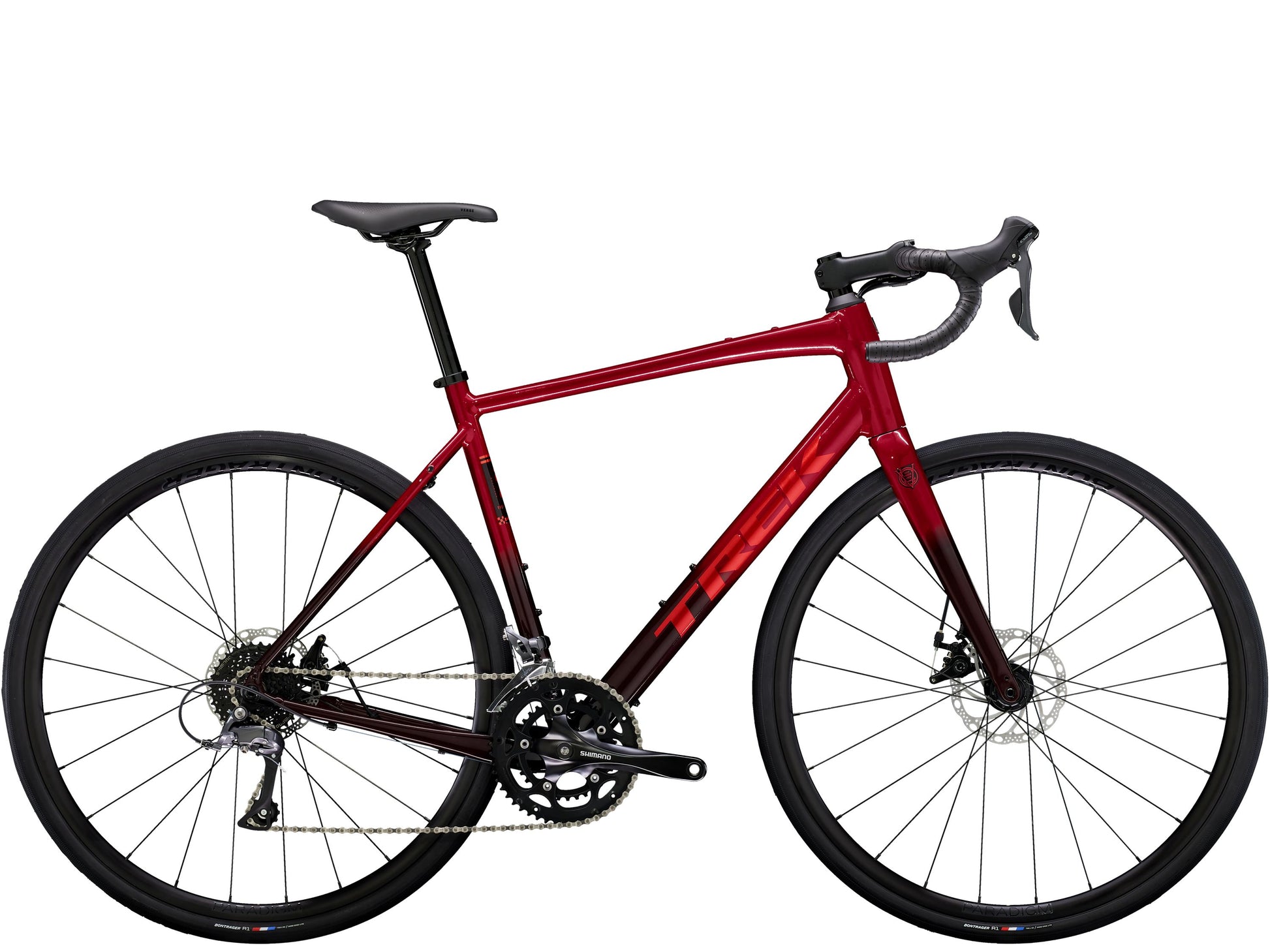 Domane AL 2 49 Crimson to Dark Carmine Fade