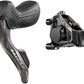 SRAM Force eTap AXS HRD Shift/Brake Lever Hydraulic Disc Caliper - Left/Front Flat Mount 20mm Offset 950mm Hose BLK E1