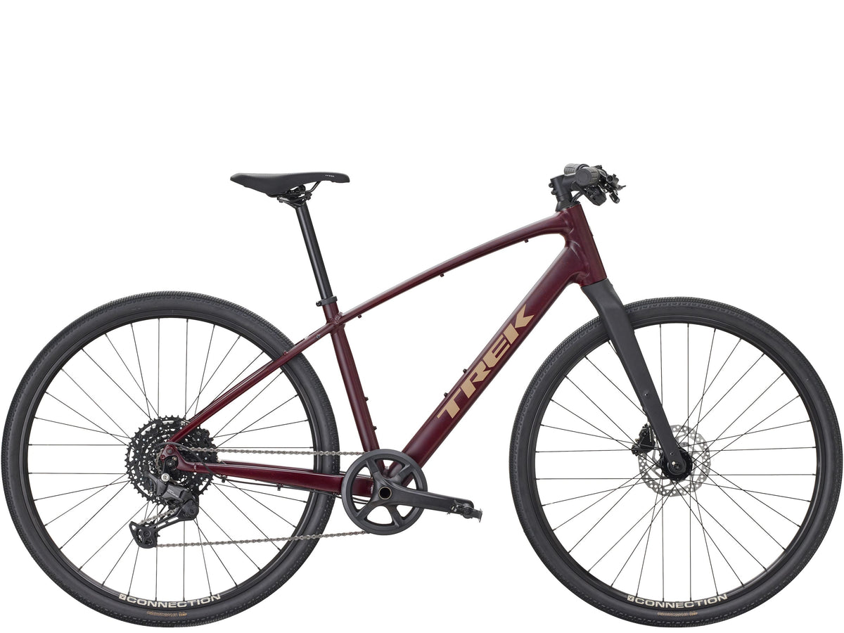 trek fx gravel bike 3 SO Sport AL S Buff Beige Size:One Size Fits All while wide Bontrager Girona Bosch eBike – Most för honom
