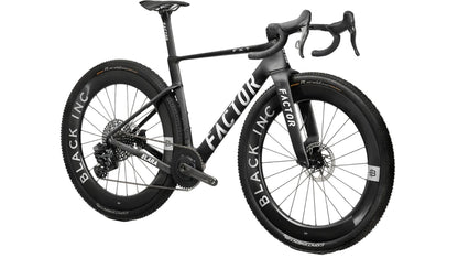 Factor Elara Carbon Campy Record Gravel Bike with Black Inc Sixty Four Wheelset