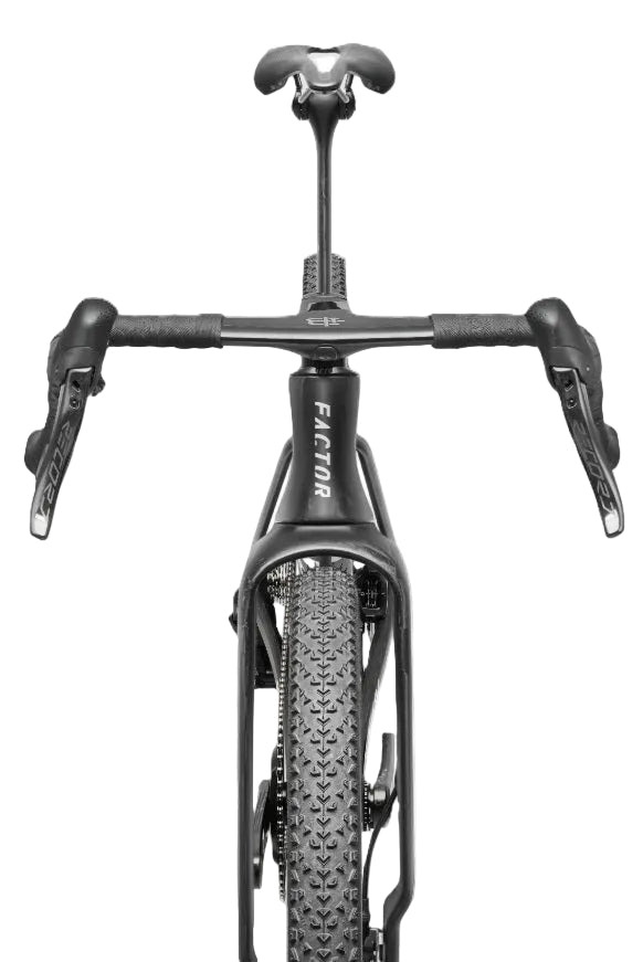 Factor Elara Carbon Campy Record Gravel Bike with Black Inc Sixty Four Wheelset