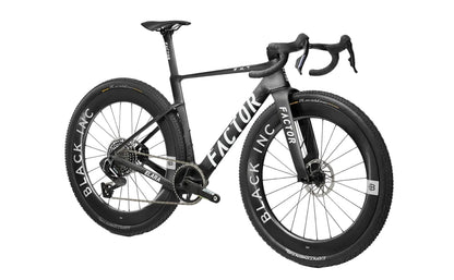 Factor Elara Carbon Sram Force XPLR Gravel Bike with Black Inc Forty Six Wheelset