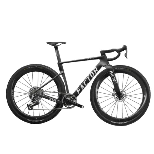 Factor Elara Carbon SRAM Red XPLR Gravel Bike with Black Inc Forty Six Wheelset