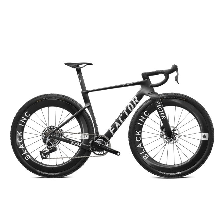 Factor Elara Carbon SRAM Red XPLR Gravel Bike with Black Inc Sixty Four Wheelset