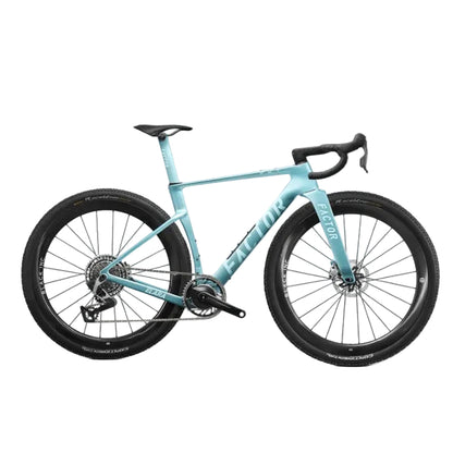 Factor Elara Carbon SRAM Red XPLR Gravel Bike with Black Inc Forty Six Wheelset