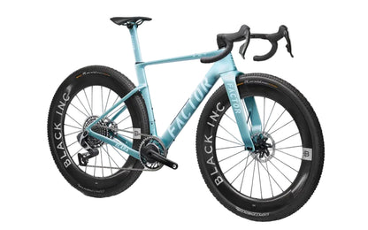 Factor Elara Carbon Sram Red XPLR Gravel Bike with Black Inc Forty Six Wheelset