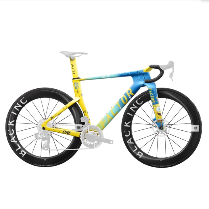 Factor ONE Spongebob Edition Carbon Premium Package Road Bike Frameset with Wheels