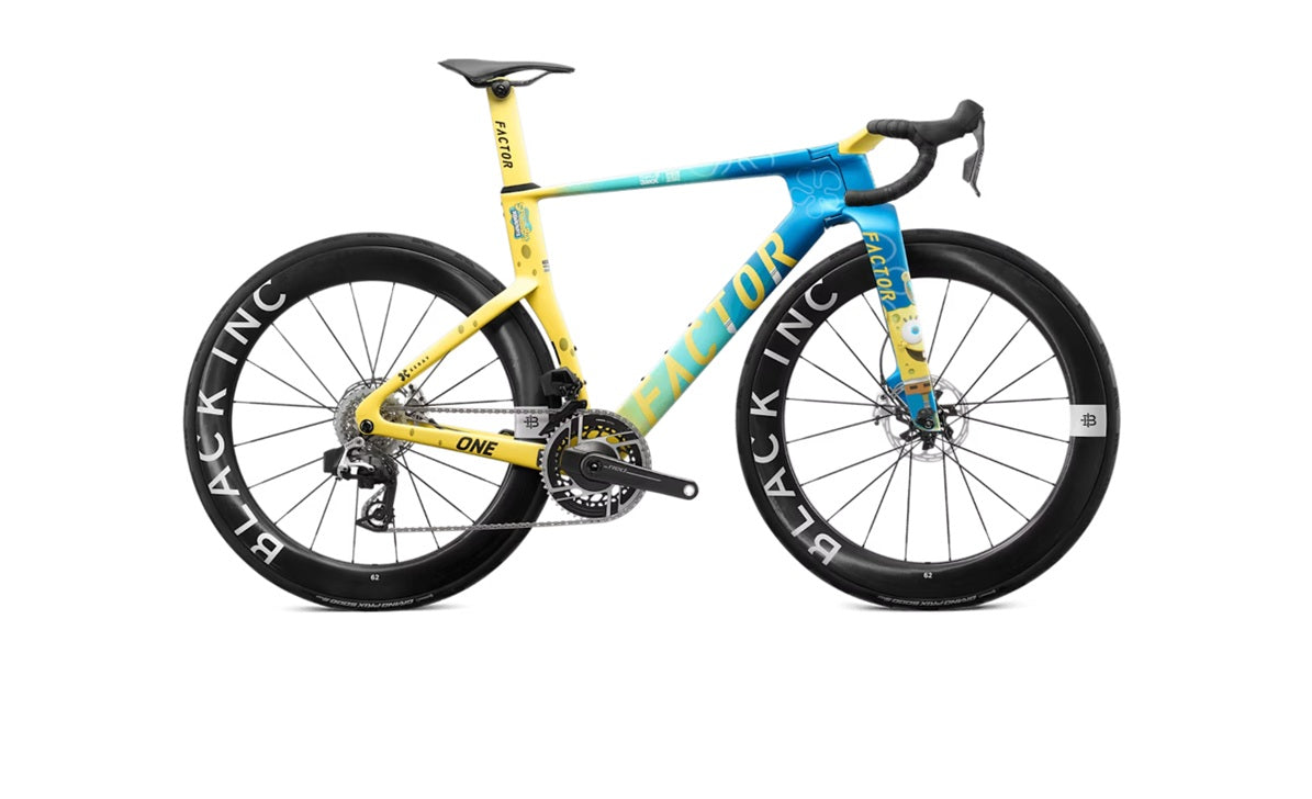 Factor ONE SpongeBob Edition Carbon Sram Red Road Bike with Power Meter
