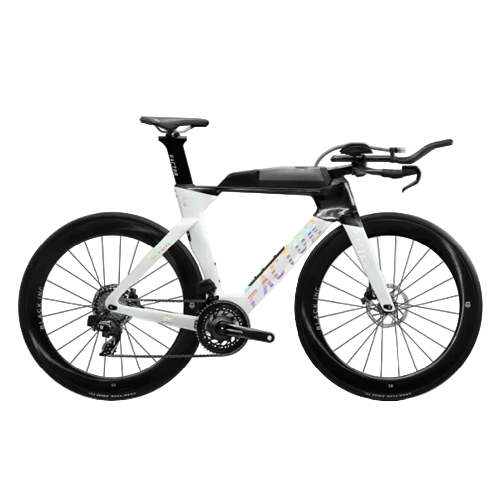 factor slick carbon force 12 speed triathlon bike shadow white