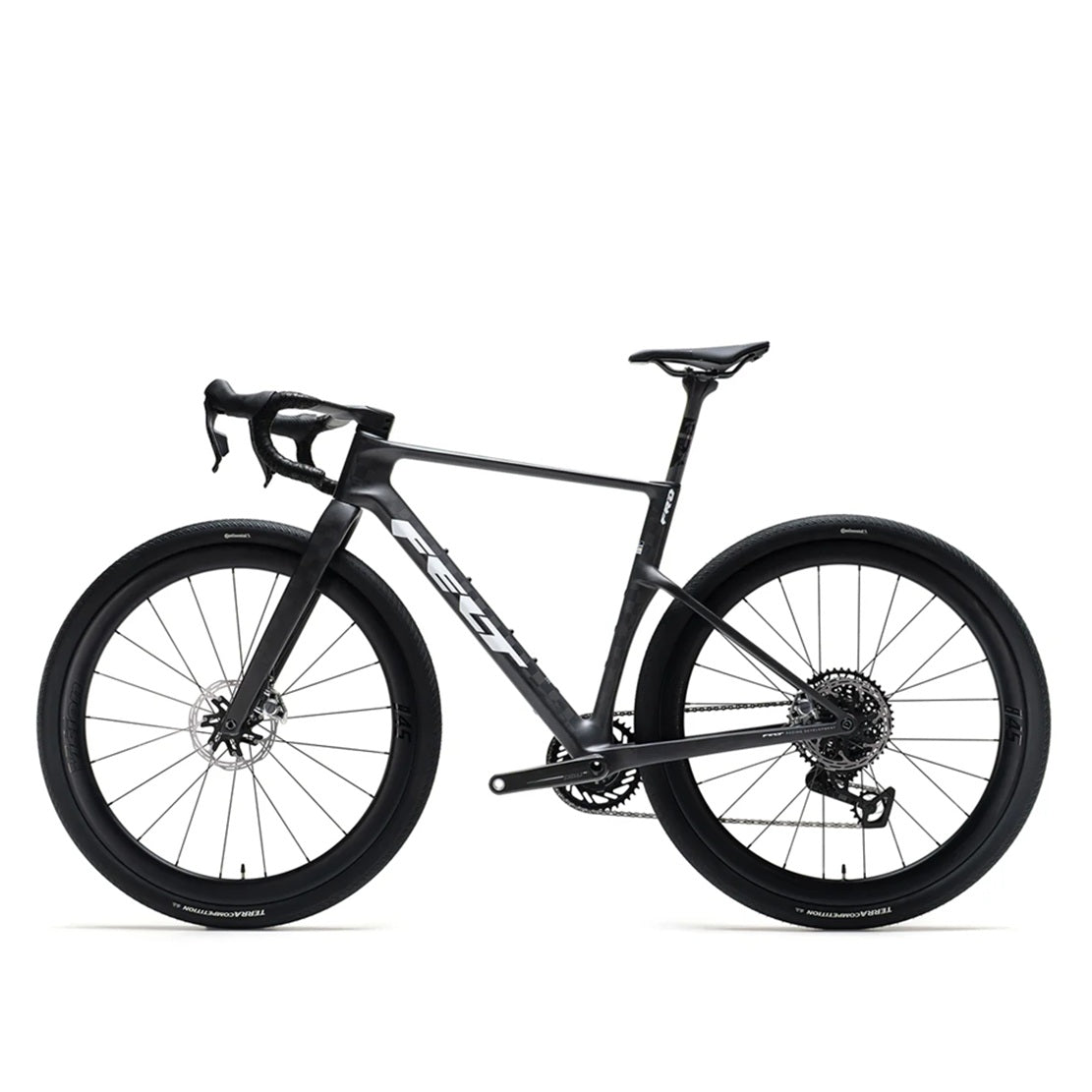 Felt BREED FRD Carbon SRAM RED AXS XPLOR Gravel Bike left side view