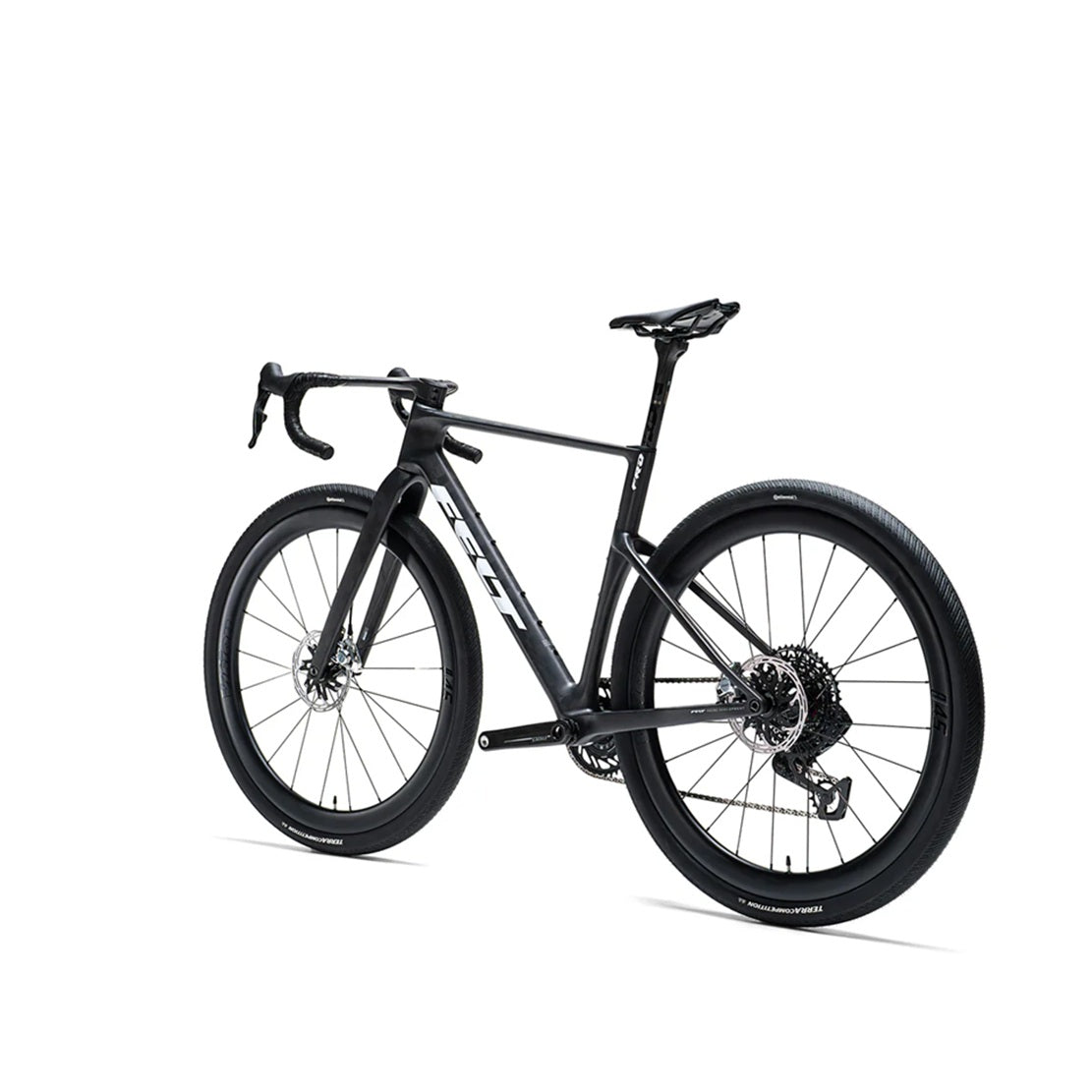 Felt BREED FRD Carbon SRAM RED AXS XPLOR Gravel Bike left diagonal side view