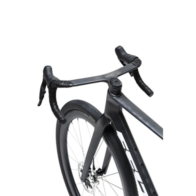 Felt BREED FRD Carbon SRAM RED AXS XPLOR Gravel Bike left diagonal side view handlebars front wheel