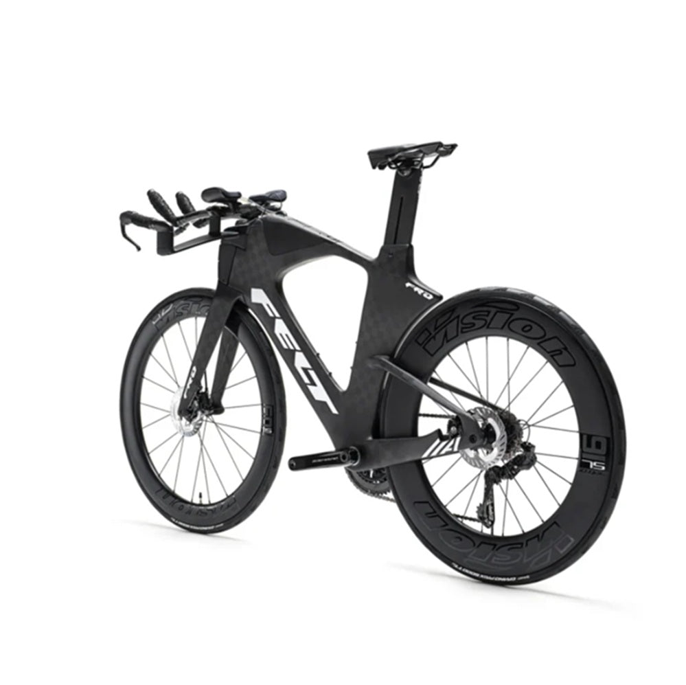 felt ia 2.0 frd dura ace di2 triathlon bike left side diagonal view