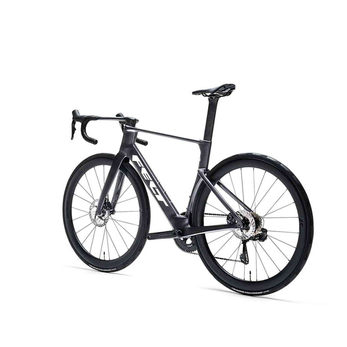 felt nexar expert carbon ultegra di2 12 speed disc road bike left side view