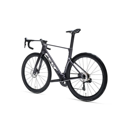 felt nexar expert carbon ultegra di2 12 speed disc road bike left side view