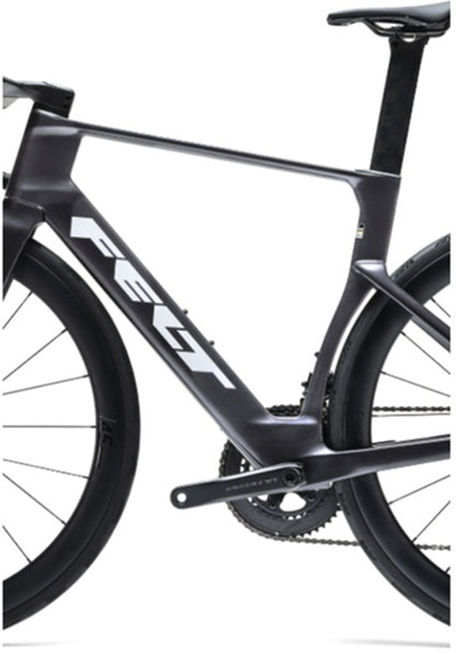 felt nexar expert carbon ultegra di2 12 speed disc road bike left side frame view