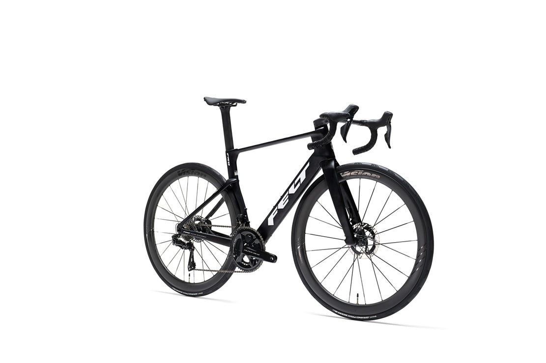 felt nexar frd carbon dura ace di2 12 speed road bike diagonal right side view