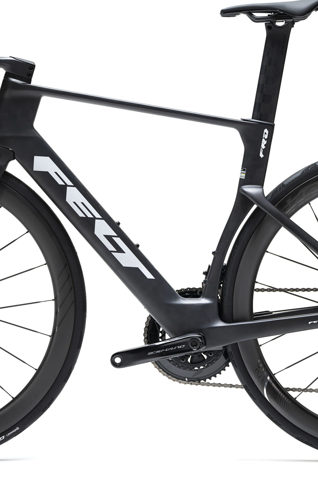 felt nexar frd carbon dura ace di2 12 speed road bike left side frame view