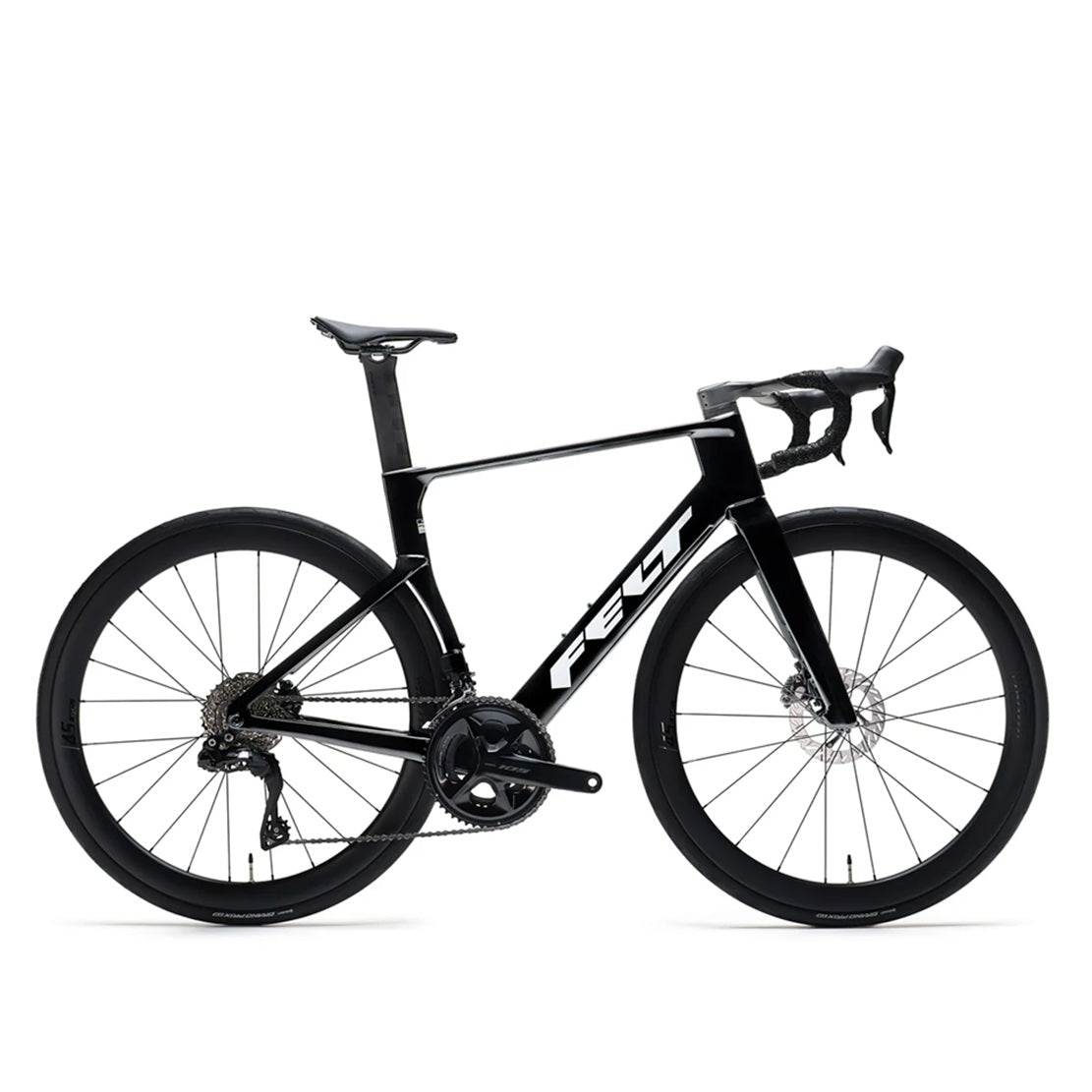 felt nexar race carbon 105 di2 12 speed road bike right side view