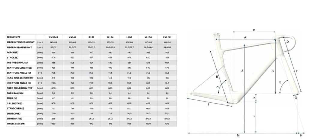 felt nexar race carbon 105 di2 12 speed road bike geometry