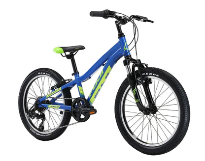 fuji dynamite 20 kids bike blue diagonal right side profile