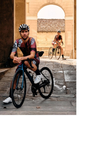 Giordana Men’s La Posta Urto Full Zipper Short Sleeve Cycling Jersey