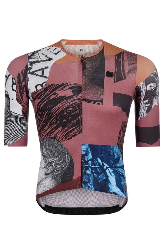 Giordana Women's La Posta Urto Full Zipper Short Sleeve Cycling Jersey